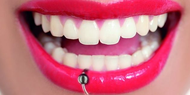 Piercings. ¿Qué daños provocan en tu boca?